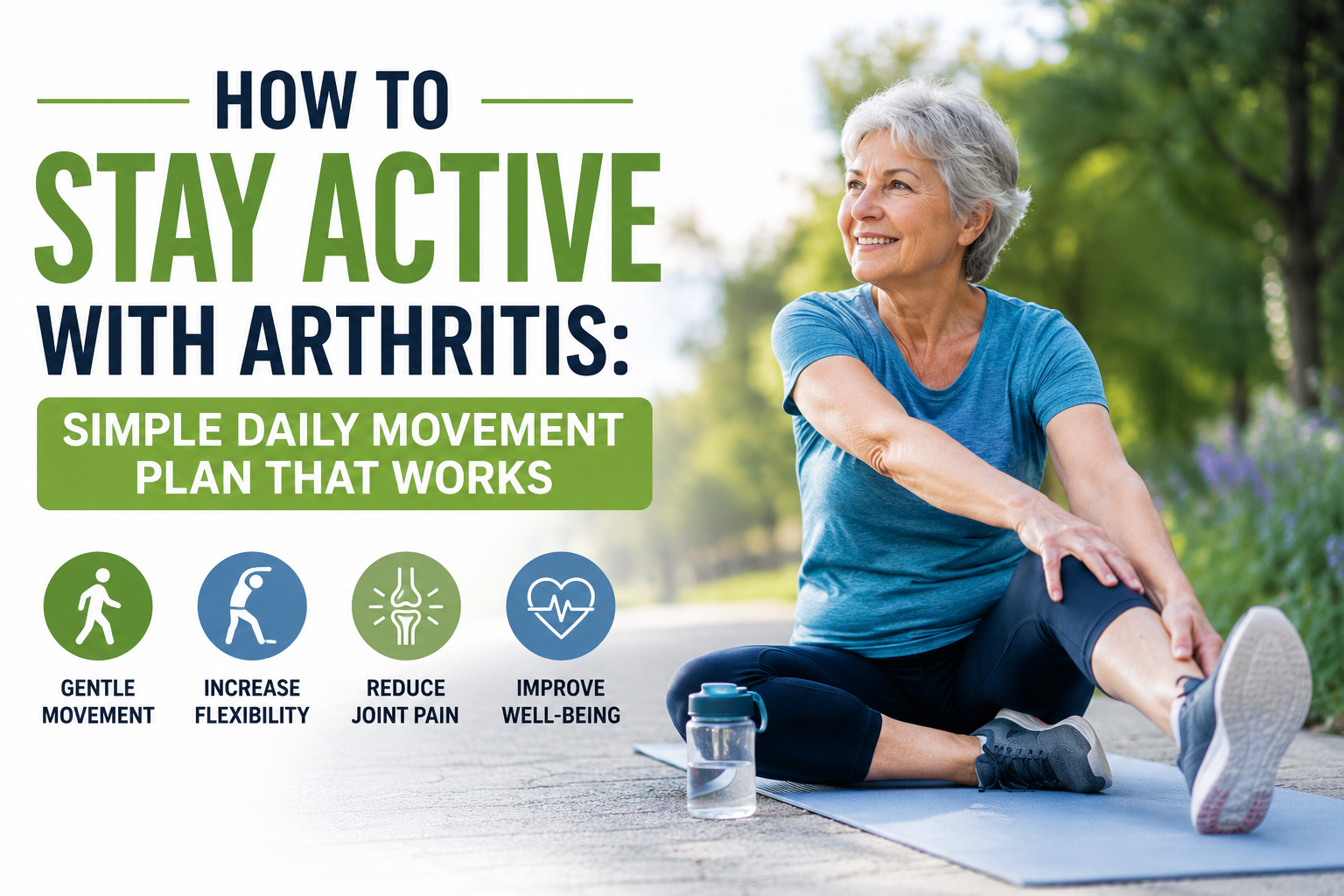 how to stay active with arthritis