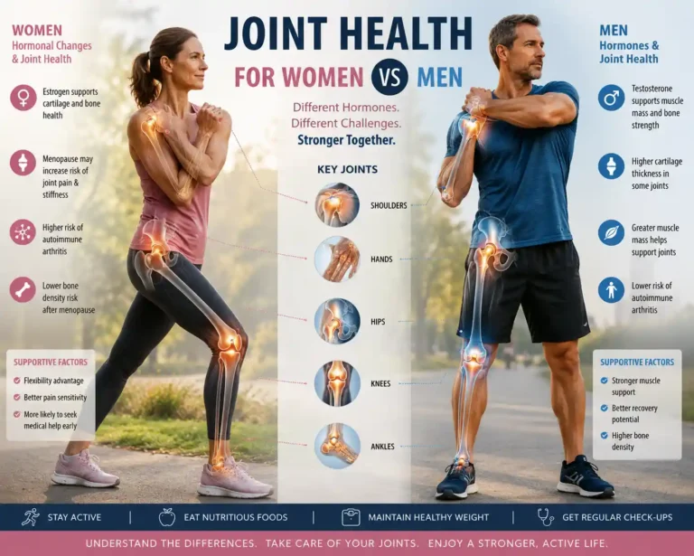 joint health for women vs men