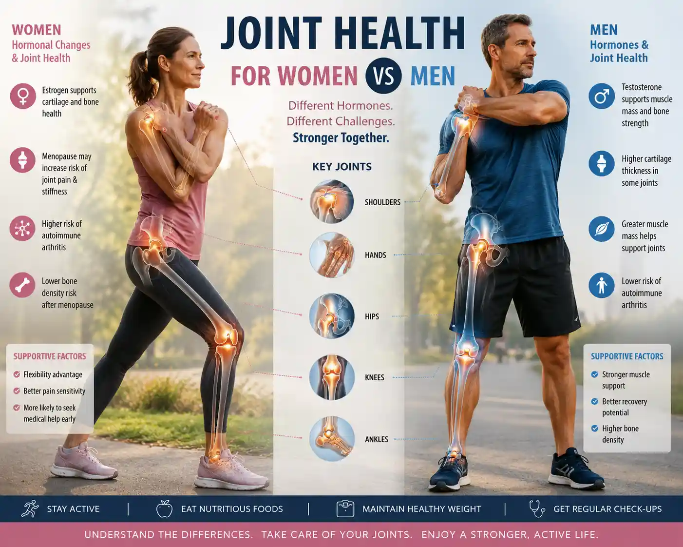 joint health for women vs men