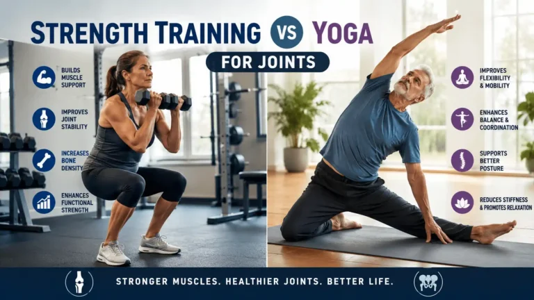 strength training vs yoga for joints