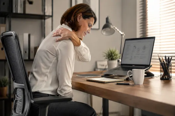 upper back pain between shoulder blades