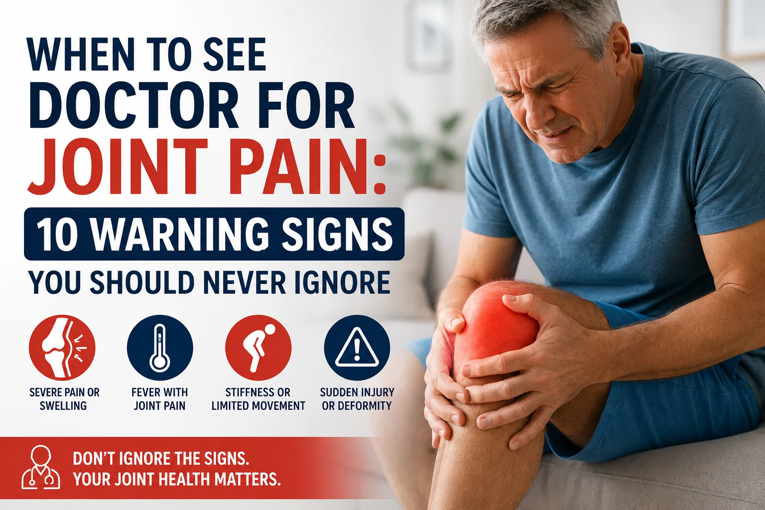 when to see doctor for joint pain