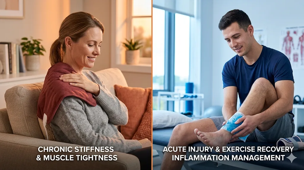 when to use heat or ice for pain