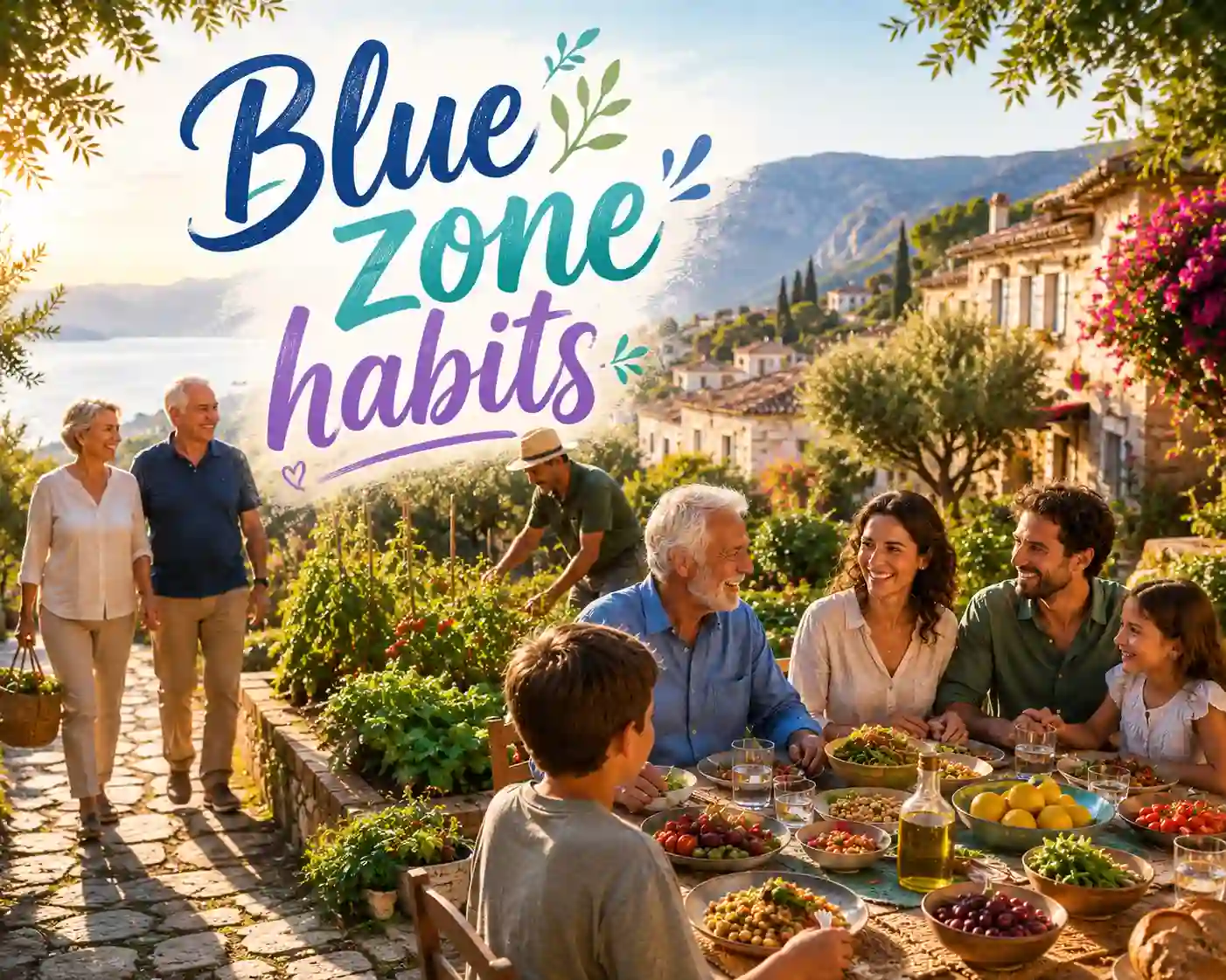 Blue zone habits