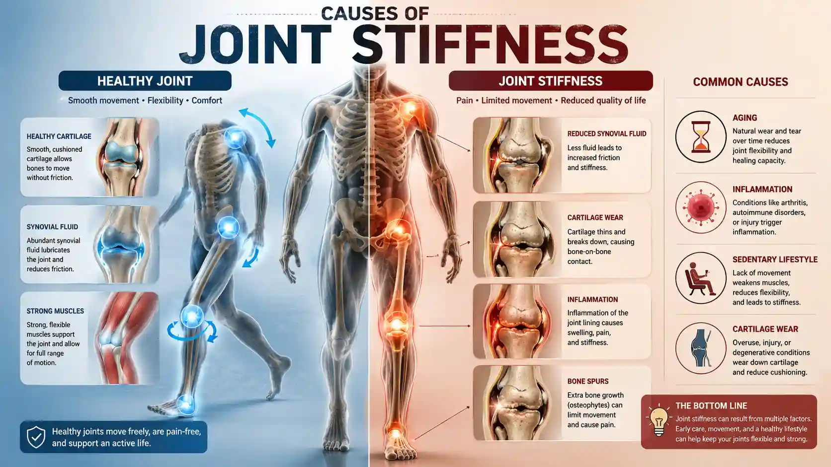 causes of joint stiffness