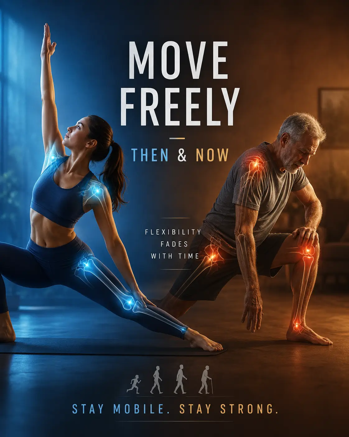 loss of flexibility with age